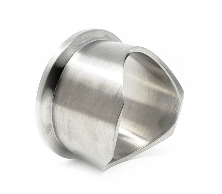 Torque Solution Titanium Blow Off Valve Flange For Use w/ Tial Blow Off Valves - TS - TI - TIAL - Subimods.com