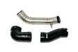 Torque Solution Titanium Intake Pipe Kit Brushed 2022 - 2024 WRX - TS - SU - 813 - Subimods.com