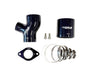 Torque Solution Top Mount Charge Pipe Titanium Brushed Raw 2015 - 2021 WRX - TS - SU - 843 - RW - Subimods.com