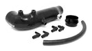 Torque Solution Turbo Inlet Hose Black 2002 - 2007 WRX / 2004 - 2021 STI / 2004 - 2013 Forester XT / 2005 - 2009 Legacy GT - TS - SU - 463BK - Subimods.com