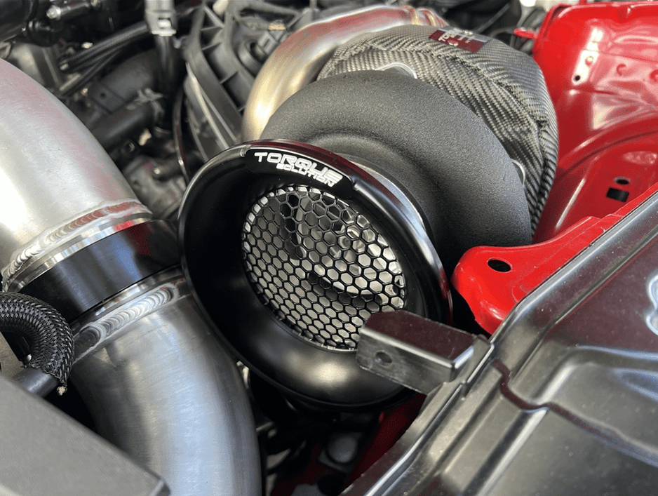 Torque Solution Turbo Velocity Stack Shield 4 Inch Inlet — Subimods.com