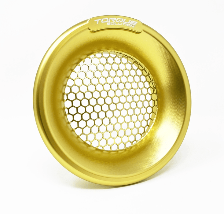 Torque Solution Turbo Velocity Stack Shield Gold 4 Inch Inlet - TS - VS - 740 - GD - Subimods.com