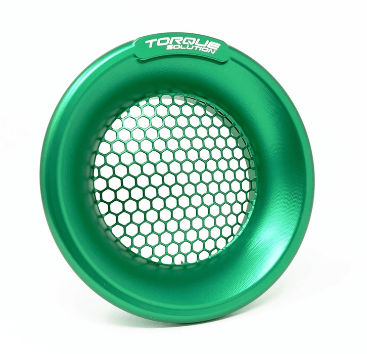 Torque Solution Turbo Velocity Stack Shield Green 4 Inch Inlet - TS - VS - 740 - GR - Subimods.com