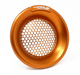 Torque Solution Turbo Velocity Stack Shield Orange 4 Inch Inlet - TS - VS - 740 - OR - Subimods.com