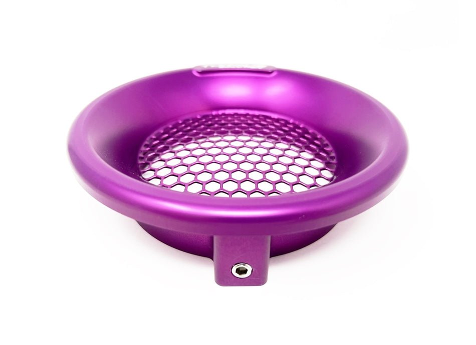 Torque Solution Turbo Velocity Stack Shield Purple 4 Inch Inlet - TS - VS - 740 - PR - Subimods.com