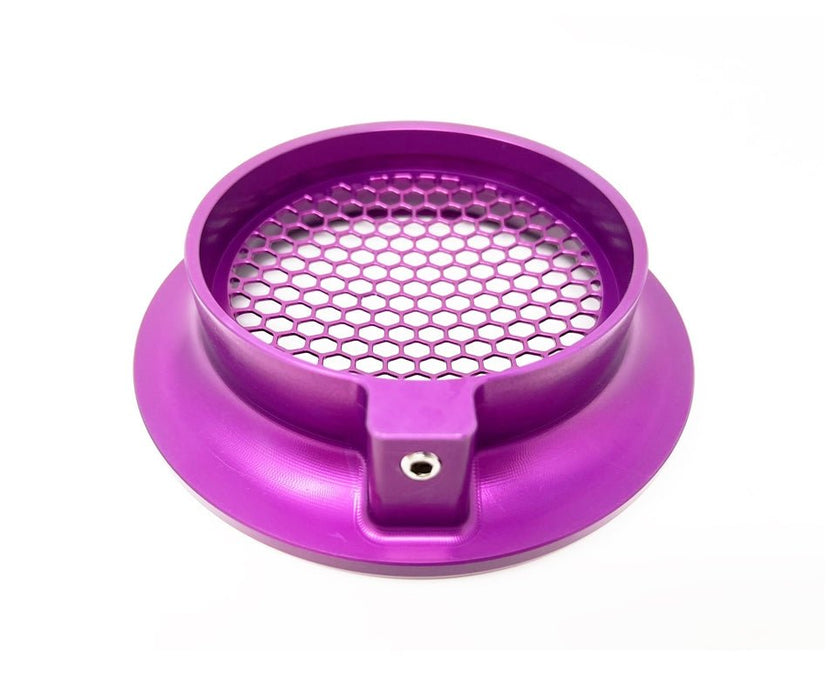 Torque Solution Turbo Velocity Stack Shield Purple 4 Inch Inlet - TS - VS - 740 - PR - Subimods.com