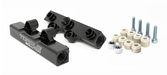Torque Solution V2 Top Feed Fuel Rail Black 2002 - 2014 WRX / 2007 - 2021 STI / 2008 - 2012 Legacy GT / 2006 - 2013 Forester XT - TS - SU - 400BK.2 - Subimods.com