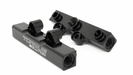 Torque Solution V2 Top Feed Fuel Rail Black 2002 - 2014 WRX / 2007 - 2021 STI / 2008 - 2012 Legacy GT / 2006 - 2013 Forester XT - TS - SU - 400BK.2 - Subimods.com