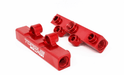 Torque Solution V2 Top Feed Fuel Rail Red 2002 - 2014 WRX / 2007 - 2021 STI / 2008 - 2012 Legacy GT / 2006 - 2013 Forester XT - TS - SU - 400R.2 - Subimods.com