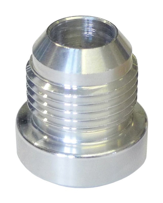 Torque Solution Weld On Aluminum Bung - 8 AN Male Flare - TS - WB - 8FA - Subimods.com