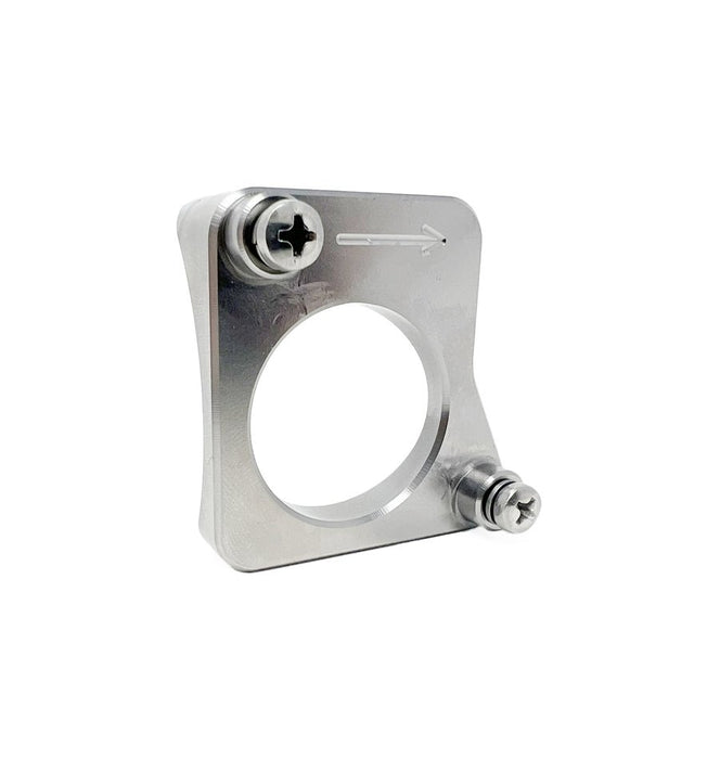 Torque Solution Weld On Denso Large Mass Air Flow Flange Titanium For Use w/ 3 Inch Pipe - TS - MAF - DEN1Ti - Subimods.com