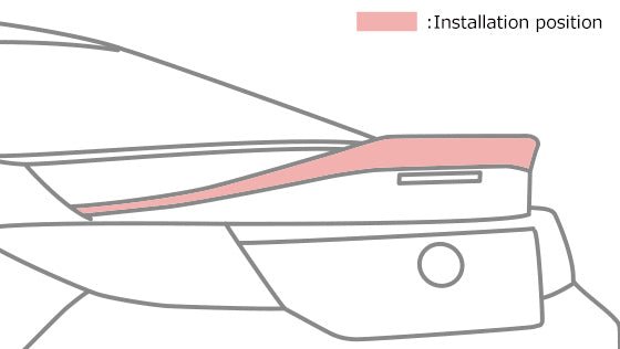 Toyota TRD GR Trunk Spoiler Crystal Spark Red (DCK) 2022 - 2024 GR86 - MS342 - 18007 - D0 - Subimods.com