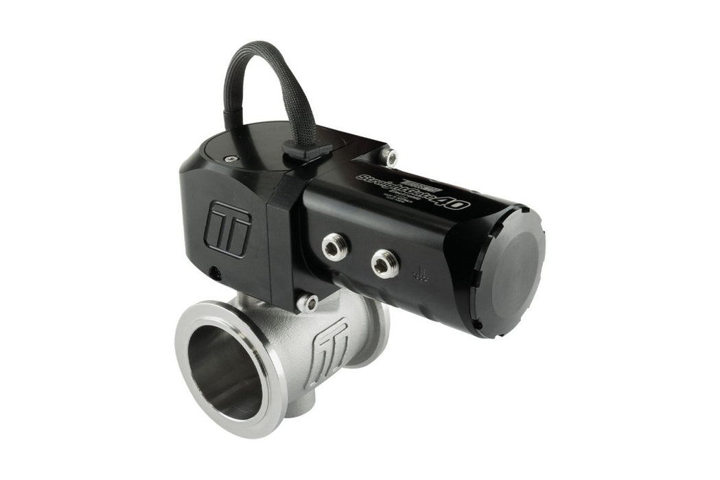 Turbosmart Electronic StraightGate40 ESG40 40mm External Wastegate Black - TS - 0563 - 1002 - Subimods.com