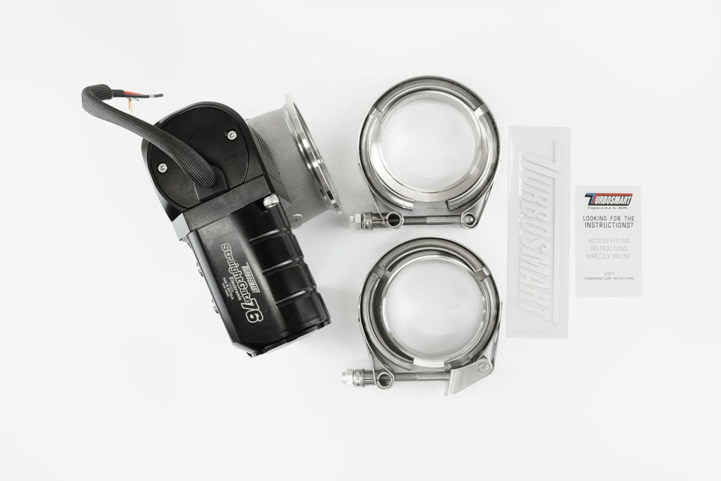 Turbosmart Electronic StraightGate76 eSG76 76mm External Wastegate Black - TS - 0567 - 1002 - Subimods.com