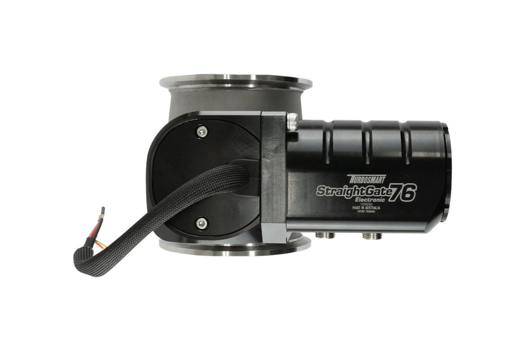 Turbosmart Electronic StraightGate76 eSG76 76mm External Wastegate Black - TS - 0567 - 1002 - Subimods.com