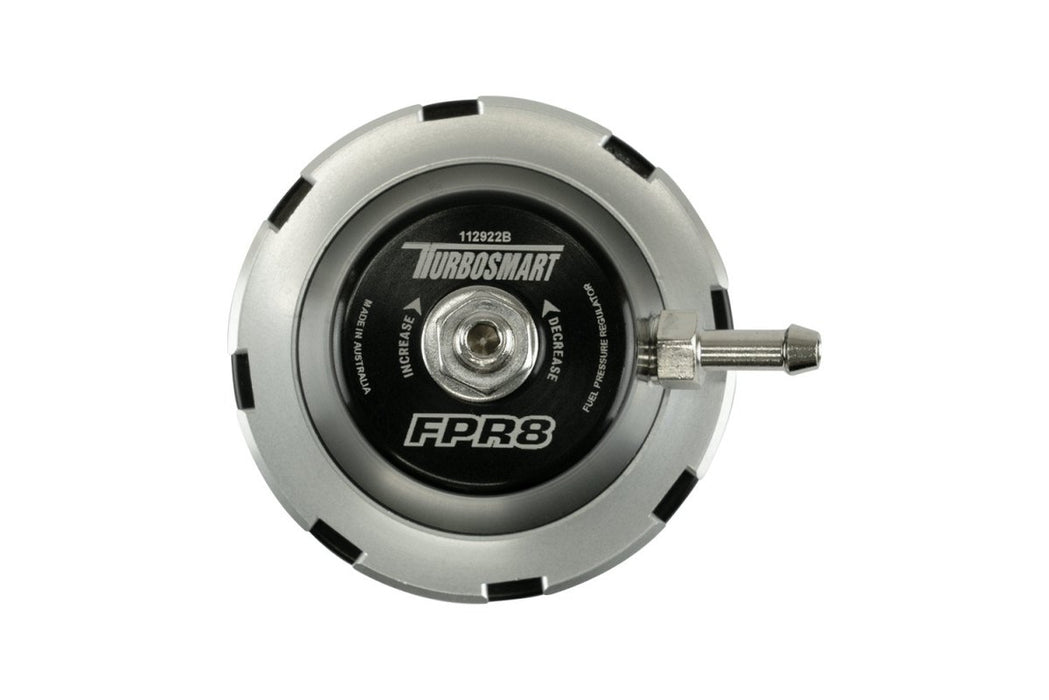 Turbosmart FPR8 Fuel Pressure Regulator Low Pressure Black - 8AN - TS - 0404 - 1132 - Subimods.com