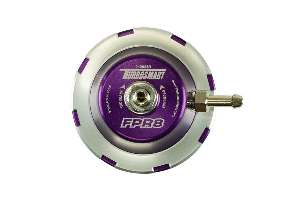 Turbosmart FPR8 Fuel Pressure Regulator Purple - 8AN - TS - 0404 - 1033 - Subimods.com