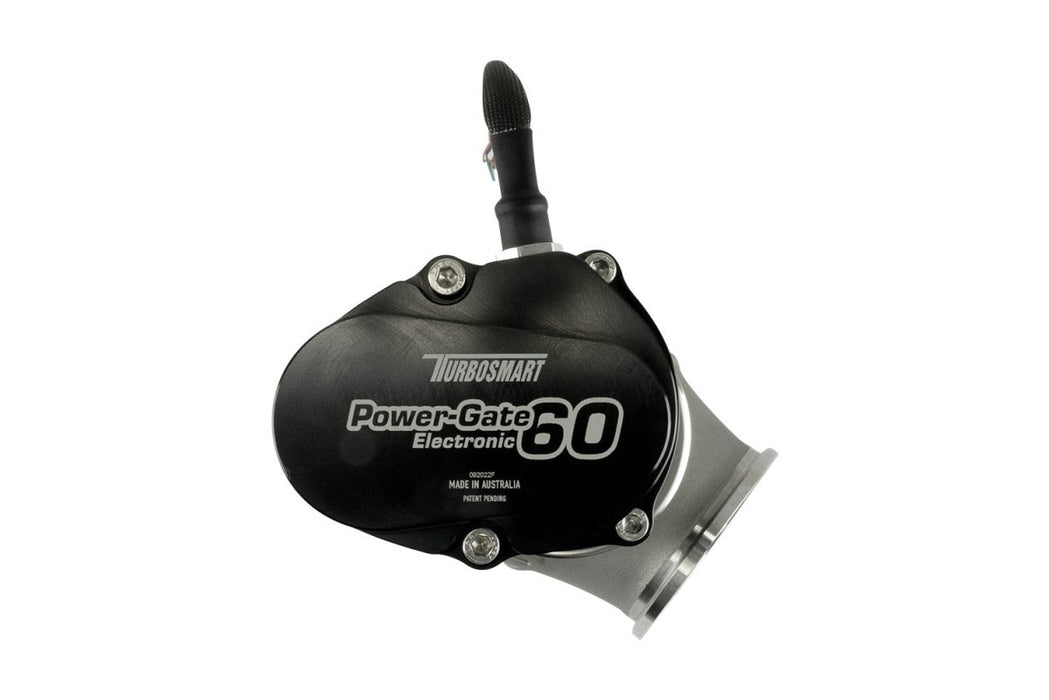 Turbosmart GenV Electronic PowerGate60 60mm Electronic External Wastegate Black - TS - 0555 - 1502 - Subimods.com