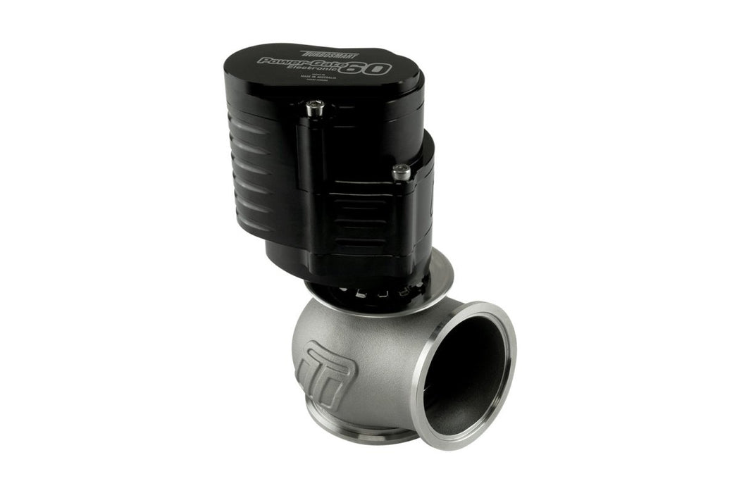 Turbosmart GenV Electronic PowerGate60 60mm Electronic External Wastegate Black - TS - 0555 - 1502 - Subimods.com