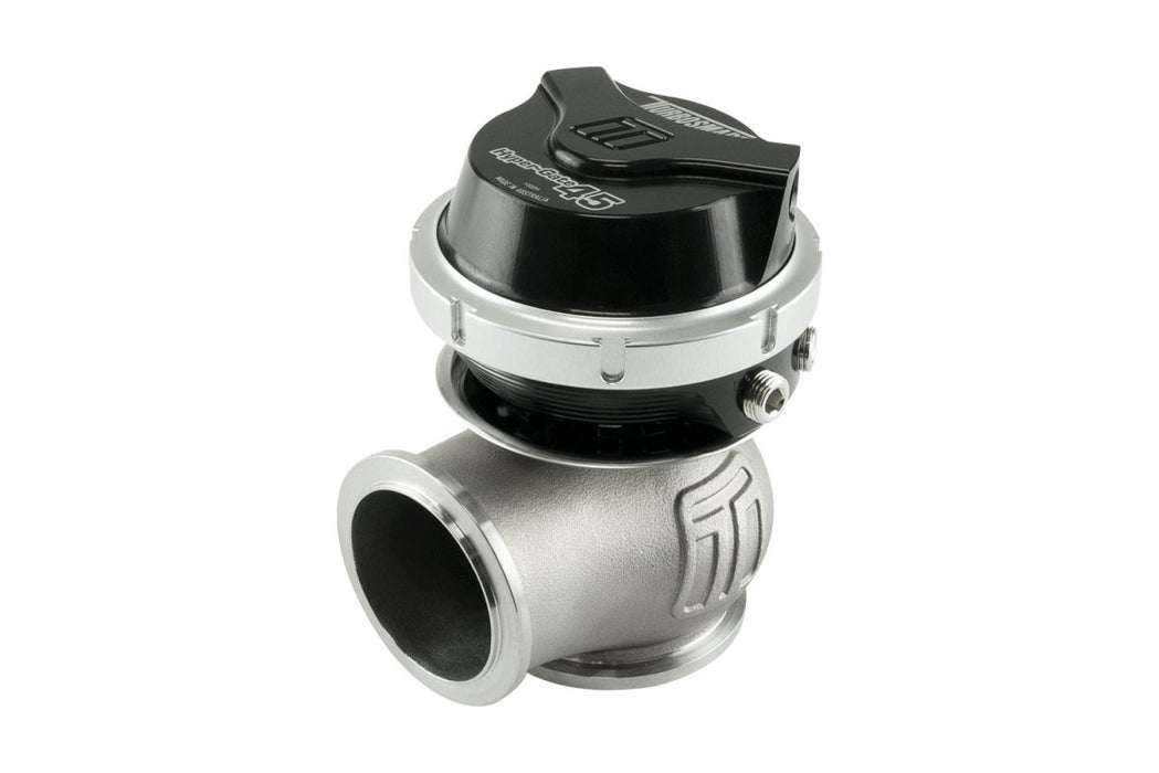 Turbosmart GenV HyperGate45 45mm External Wastegate 7PSI Black - TS - 0553 - 1002 - Subimods.com