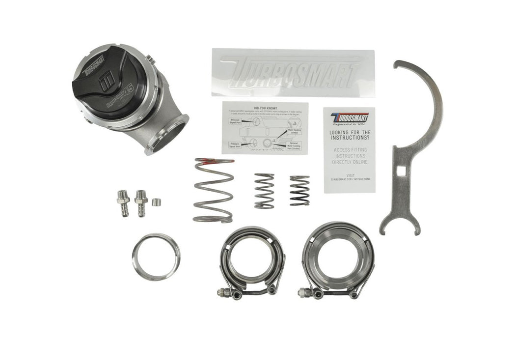 Turbosmart GenV Hypergate45 - Lite 7psi External Wastegate Black - TS - 0553 - 1602 - Subimods.com
