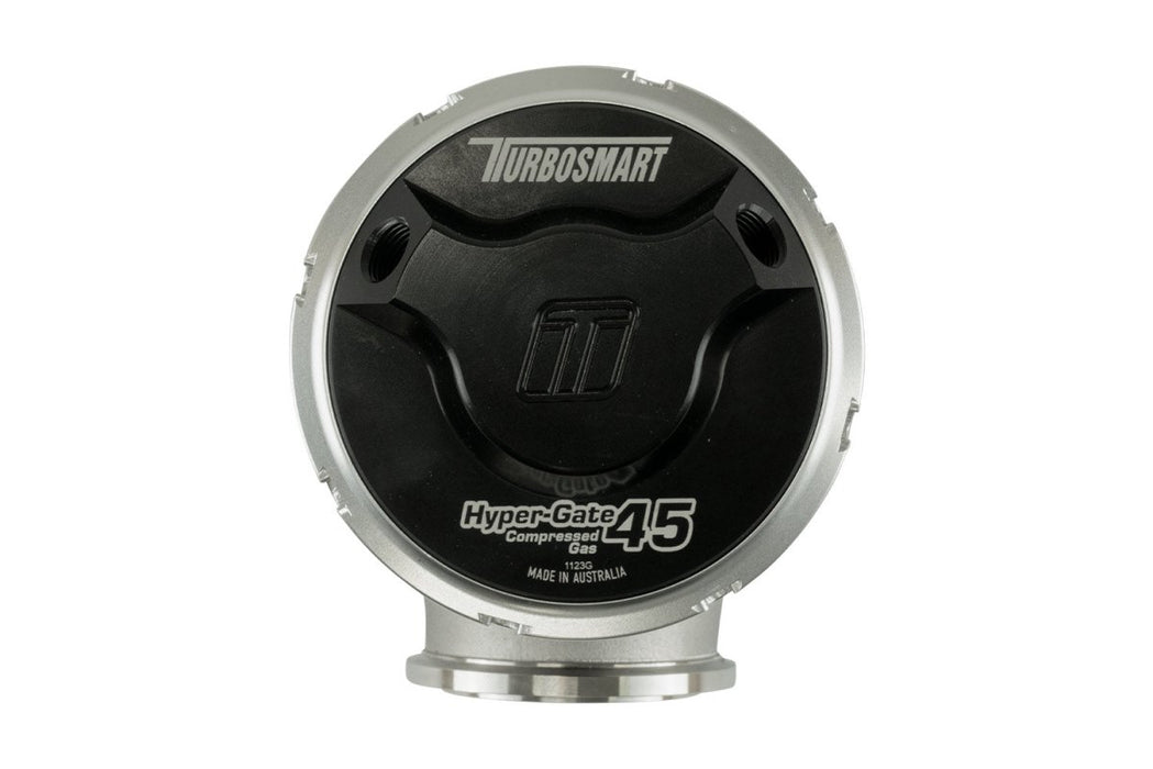 Turbosmart GenV HyperGate45CG 45mm High Pressure Compressed Gas External Wastegate 26psi Black - TS - 0553 - 1242 - Subimods.com