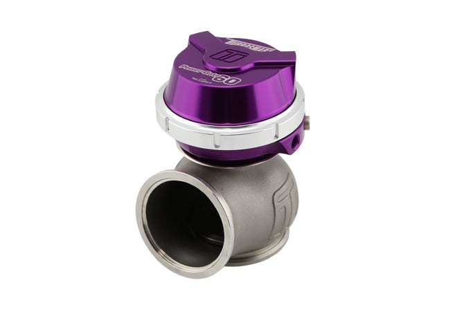 Turbosmart GenV PowerGate60 60mm External Wastegate 14PSI Purple - TS - 0555 - 1013 - Subimods.com