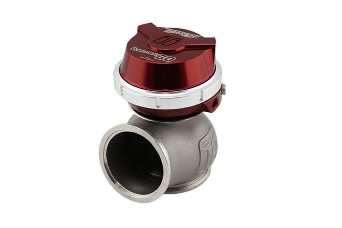 Turbosmart GenV PowerGate60 60mm External Wastegate 14PSI Red - TS - 0555 - 1014 - Subimods.com