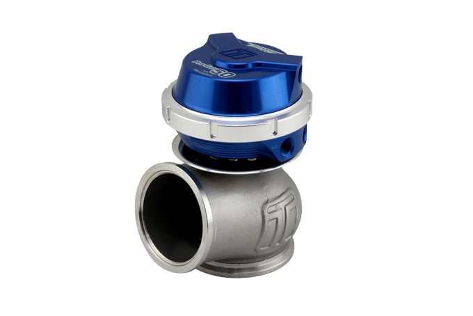 Turbosmart GenV ProGate50 14psi 50mm External Wastegate Blue - TS - 0554 - 1011 - Subimods.com