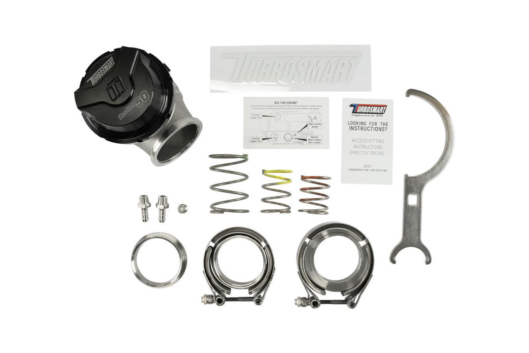 Turbosmart GenV ProGate50 14psi 50mm External Wastegate Sleeper Edition - TS - 0554 - 1015 - Subimods.com