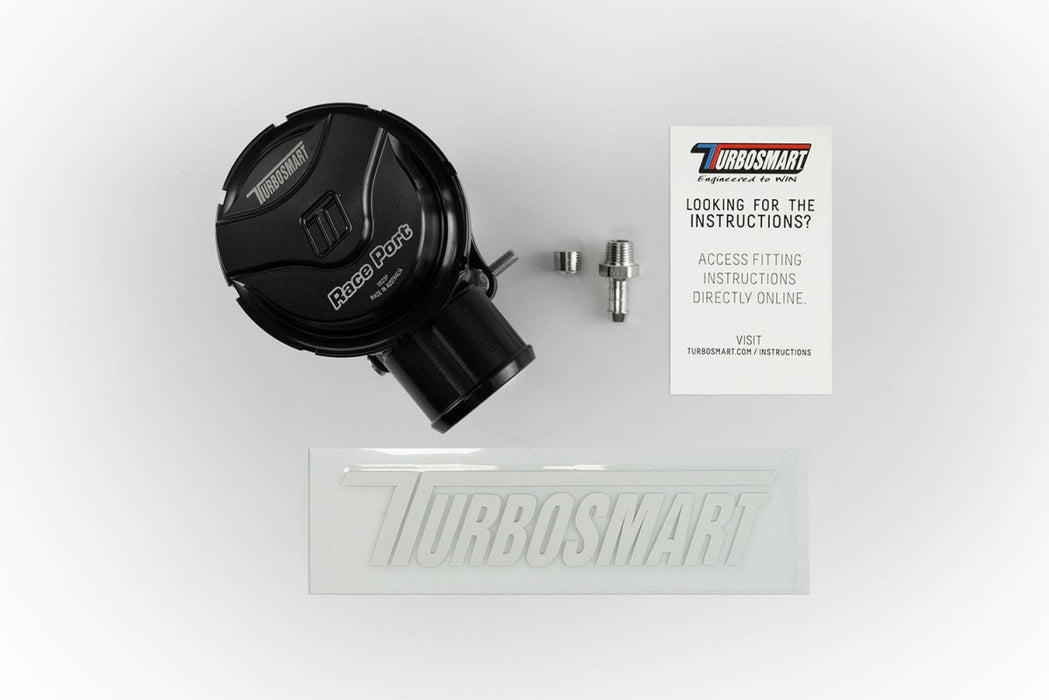Turbosmart GenV RacePort Plumb Back Valve Sleeper Edition - TS - 0204 - 1405 - Subimods.com