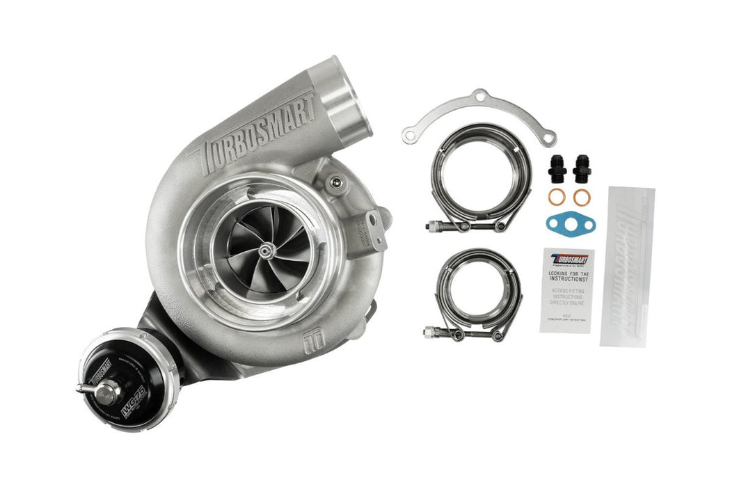 Turbosmart TS - 2 6262 Internally Wastegated Watercooled Turbo w/ V - Band Inlet, V - Band Outlet, 0.82AR Hotside - TS - 2 - 6466B - VB082I - Subimods.com