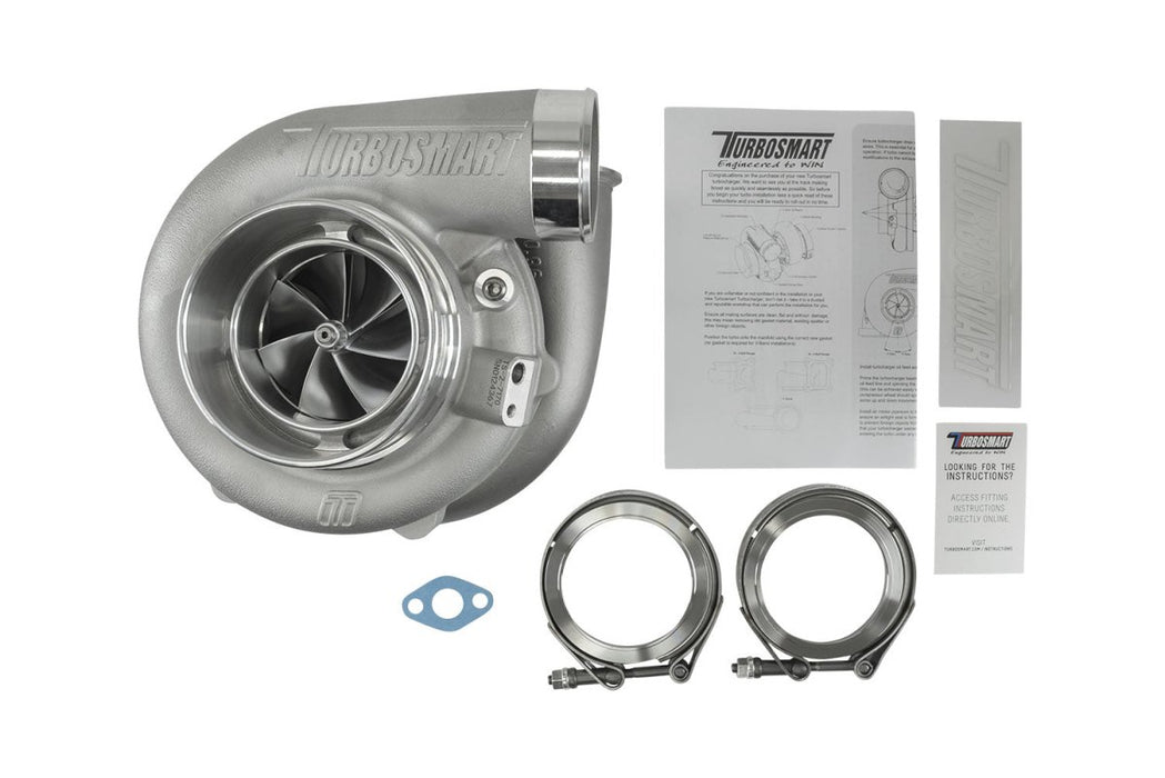 Turbosmart TS - 2 7170 Kompact Externally Wastegated Watercooled Turbo w/ V - Band Inlet, V - Band Outlet, 1.07AR Hotside - TS - 2 - 7170B - VB107E - Subimods.com