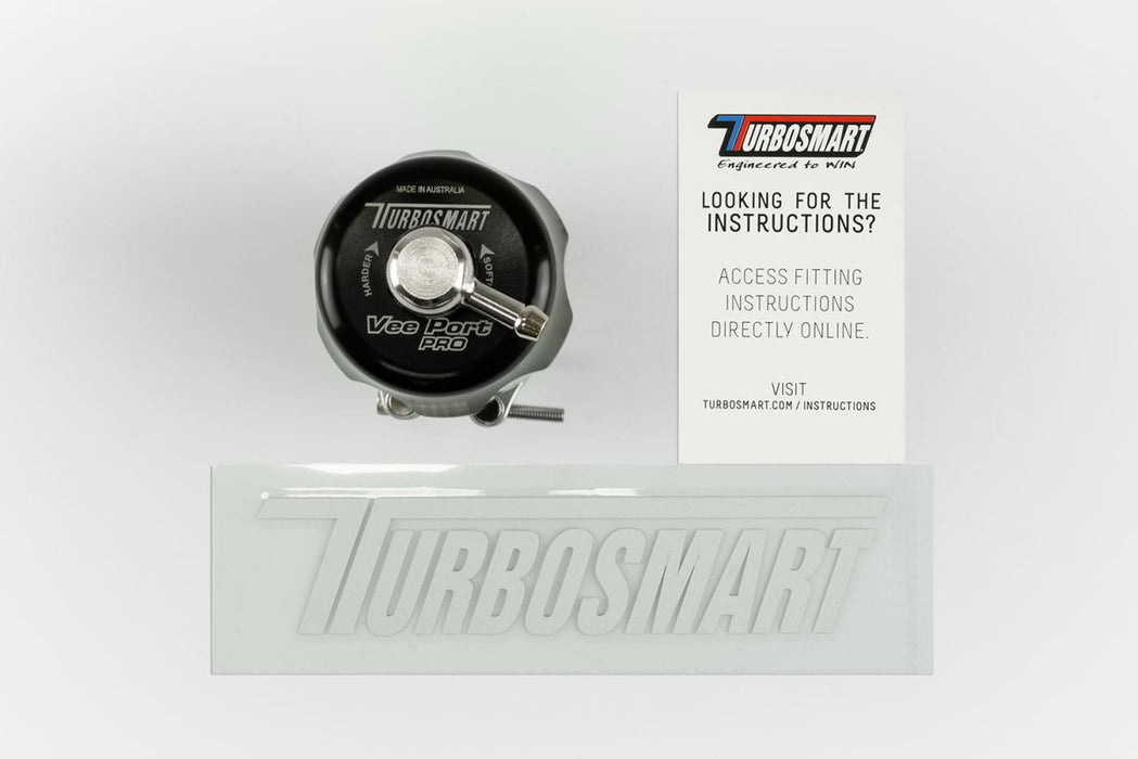 Turbosmart Vee Port Pro Blow Off Valve Black - TS - 0205 - 1131 - Subimods.com