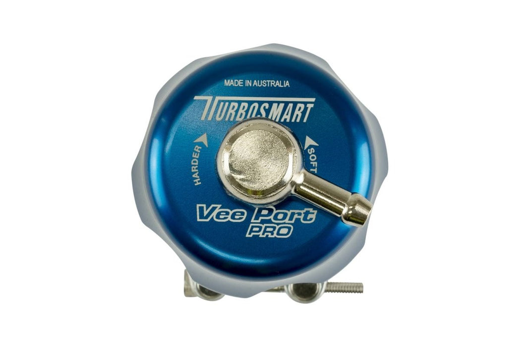 Turbosmart Vee Port Pro Blow Off Valve Blue - TS - 0205 - 1130 - Subimods.com