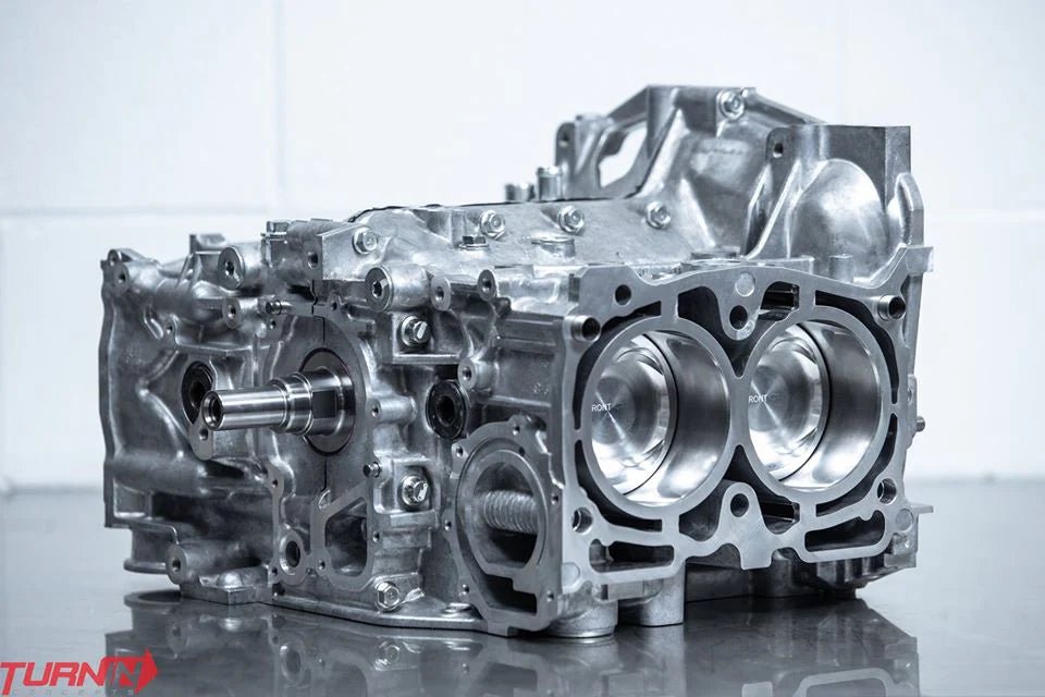 Turn In Concepts Stage 2+2 Track EJ257 Short Block 2002 - 2014 WRX / 2004 - 2021 STI / 2004 - 2013 Forester XT / 2005 - 2009 Legacy GT - 1001-03-0103 - Subimods.com