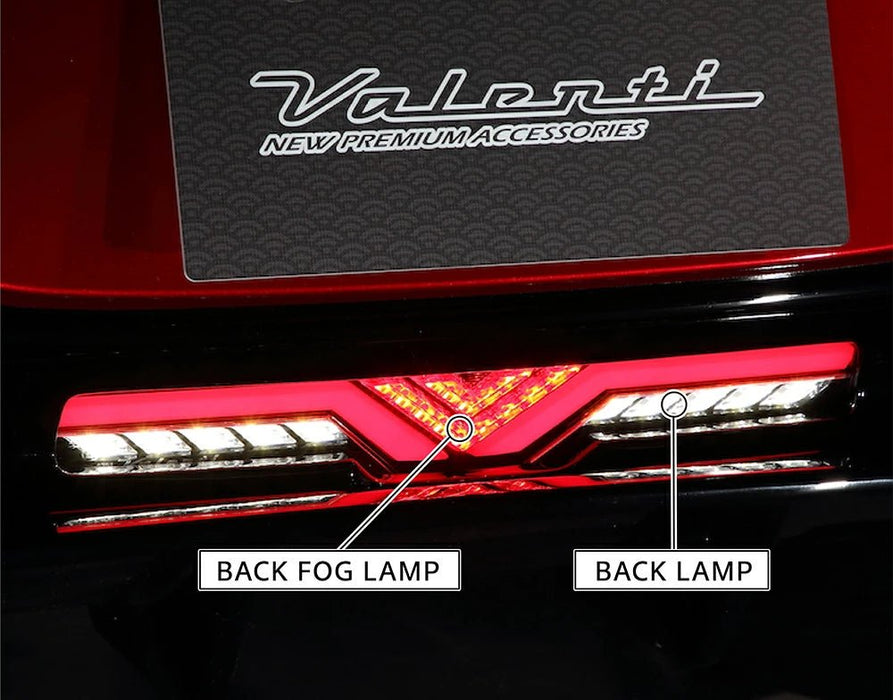 Valenti Jewel LED Rear Fog Lamp REVO Light Smoke Lens w/ Black Chrome Base 2022 - 2024 BRZ / 2022 - 2024 GR86 - BFT86GRZ - SB - 1 - Subimods.com