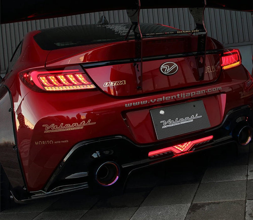 Valenti Jewel LED Rear Fog Lamp REVO Red Lens w/ Gloss Black Base 2022 - 2024 BRZ / 2022 - 2024 GR86 - BFT86GRZ - RG - 1 - Subimods.com