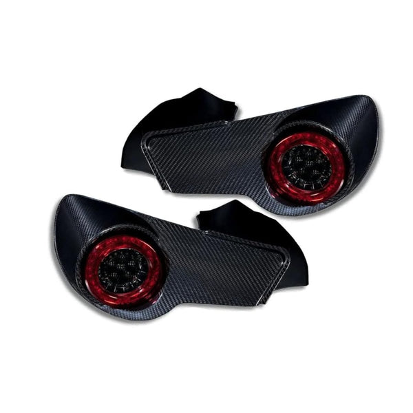 Valenti REVO Carbon LED Tail Lights Smoke Lens for BRZ