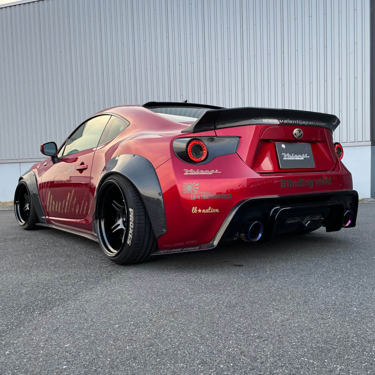 Valenti REVO Carbon Jewel LED Tail Lights Smoke Lens w/ Carbon Body