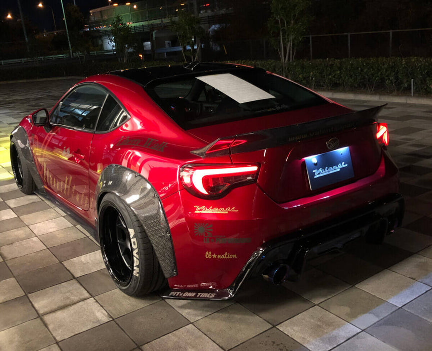 Valenti REVO Jewel LED Tail Lights Light Smoke Lens w/ Black Chrome Base 2013 - 2021 BRZ / 2013 - 2016 FRS / 2017 - 2021 GT86 - TTS86Z - SB - 2 - Subimods.com