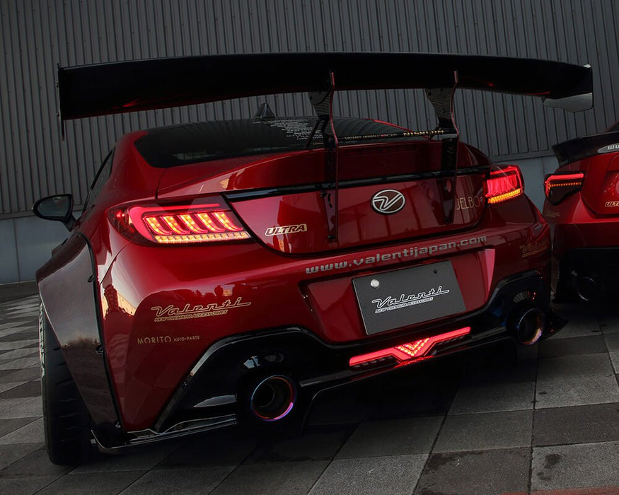 Valenti ULTRA LED Tail Lights Light Smoke Lens w/ Black Base 2022 - 2024 BRZ / 2022 - 2024 GR86 - TT86GRZU - SB - 1 - Subimods.com