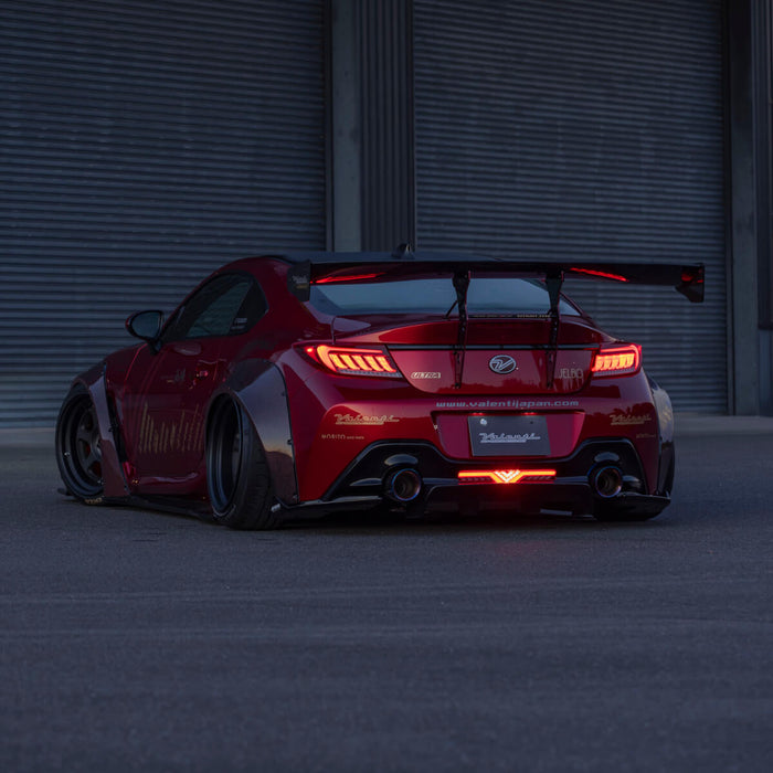 Valenti ULTRA LED Tail Lights Red Lens w/ Black Base 2022 - 2024 BRZ / 2022 - 2024 GR86 - TT86GRZU - RG - 1 - Subimods.com