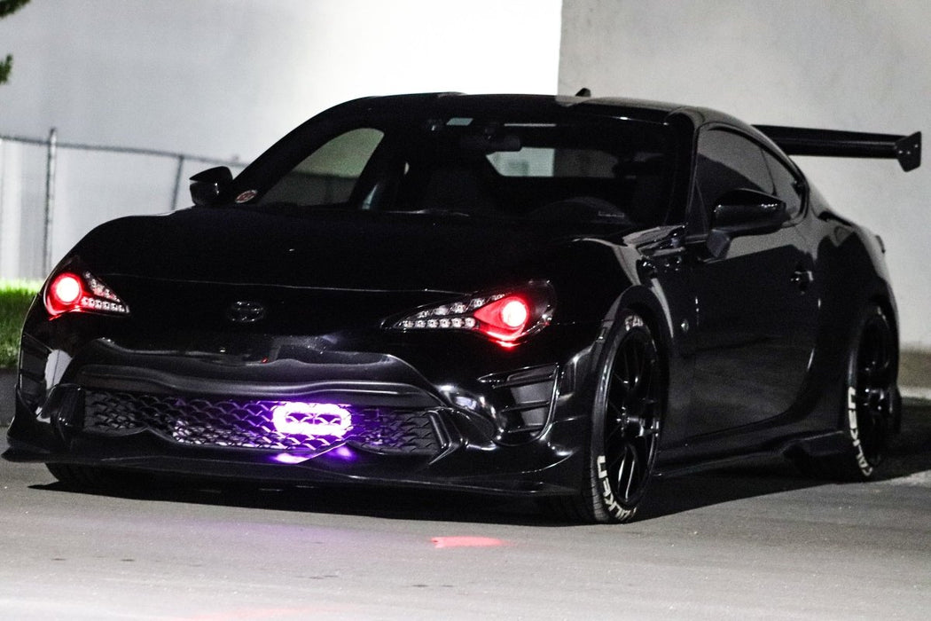Velossa Tech "BIG MOUTH - LIT KIT" Ram Air Intake Snorkel Black Base 2013 - 2021 BRZ / GT86 / FR - S - LK-0040 - Subimods.com