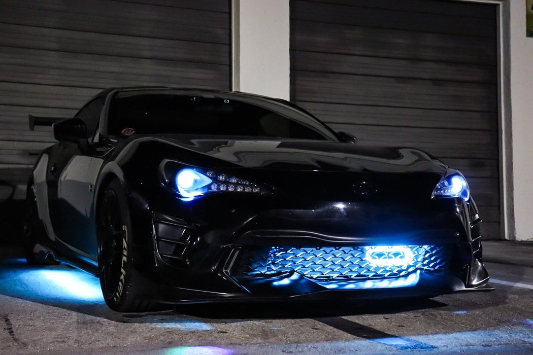Velossa Tech "BIG MOUTH - LIT KIT" Ram Air Intake Snorkel Black Base 2013 - 2021 BRZ / GT86 / FR - S - LK-0040 - Subimods.com
