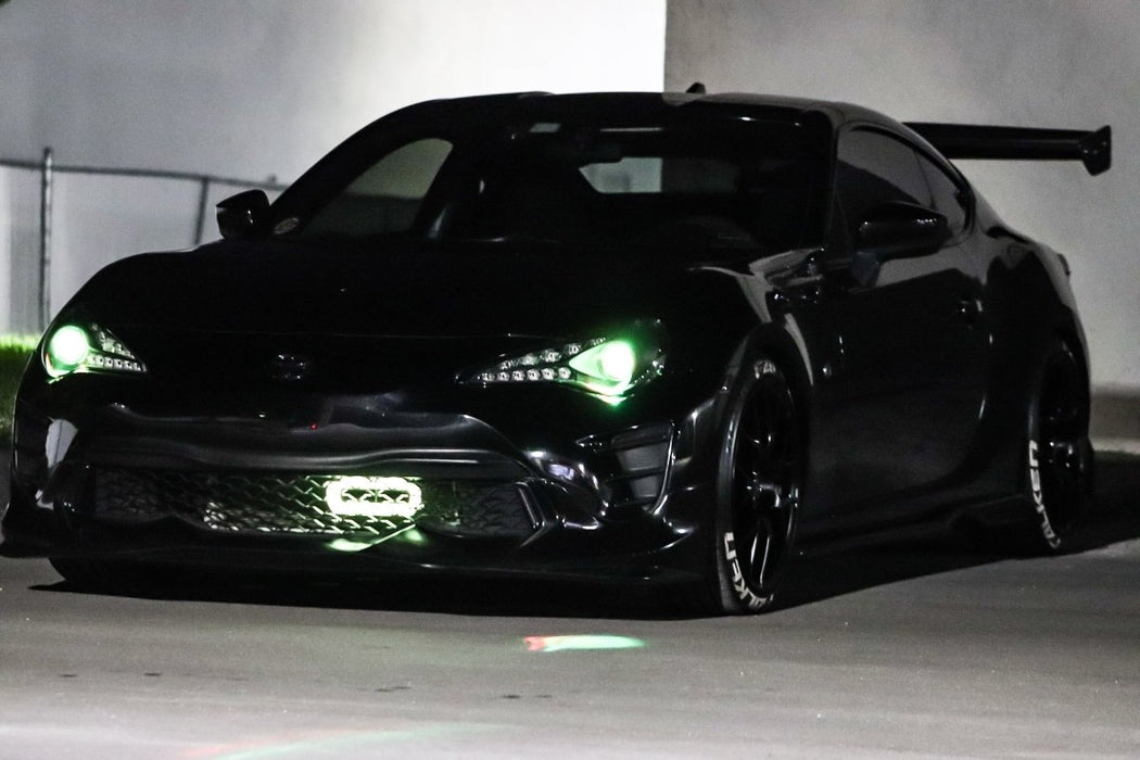 Velossa Tech "BIG MOUTH - LIT KIT" Ram Air Intake Snorkel Black Base 2013 - 2021 BRZ / GT86 / FR - S - LK-0040 - Subimods.com
