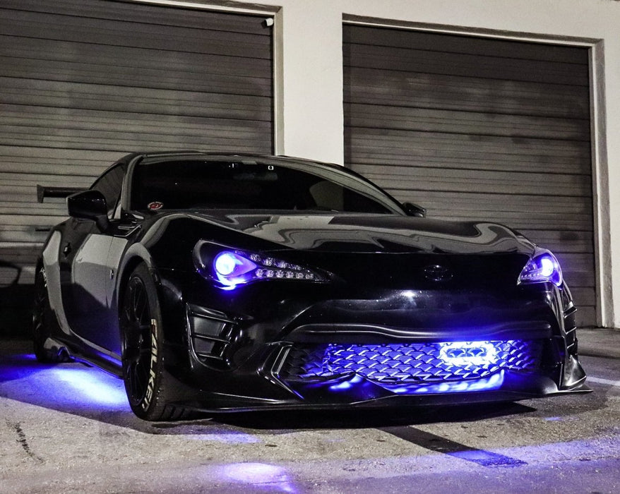 Velossa Tech "BIG MOUTH - LIT KIT" Ram Air Intake Snorkel Black Base 2013 - 2021 BRZ / GT86 / FR - S - LK-0040 - Subimods.com