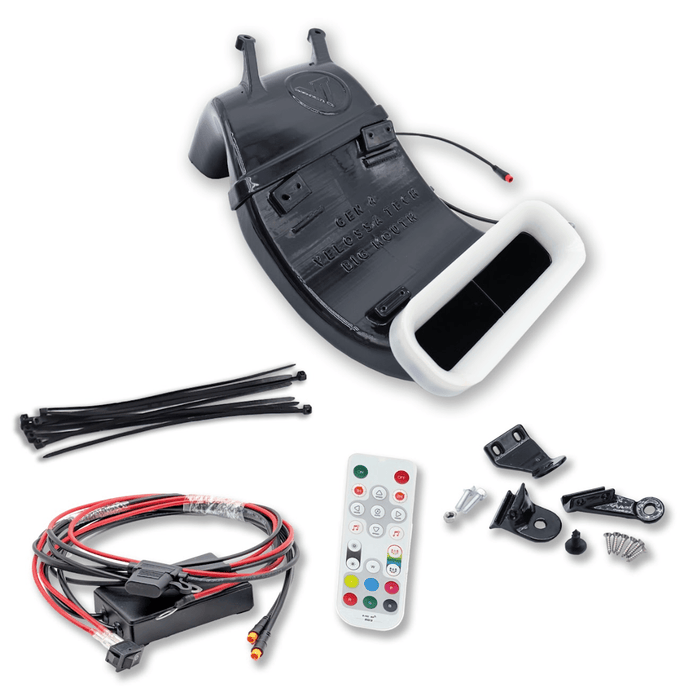 Velossa Tech "BIG MOUTH - LIT KIT" Ram Air Intake Snorkel Black Base 2013 - 2021 BRZ / GT86 / FR - S - LK-0040 - Subimods.com