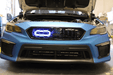 Velossa Tech "BIG MOUTH - LIT KIT" Ram Air Intake Snorkel Black Base 2015 - 2021 WRX / 2015 - 2021 STI - VT-BM-1228 - Subimods.com