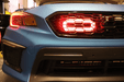 Velossa Tech "BIG MOUTH - LIT KIT" Ram Air Intake Snorkel Black Base 2015 - 2021 WRX / 2015 - 2021 STI - VT-BM-1228 - Subimods.com
